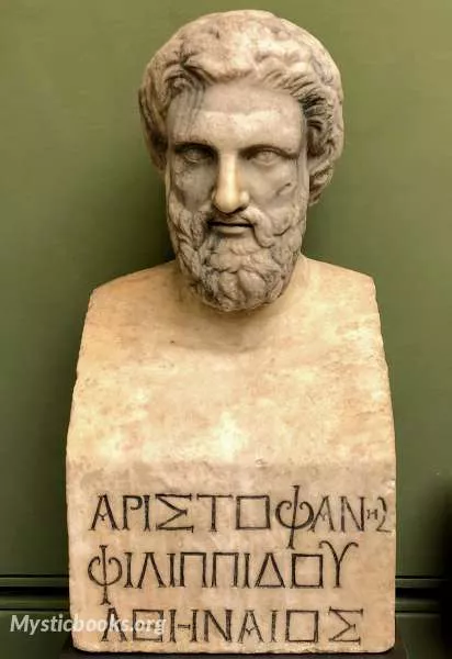 Sculpture of Aristophanes