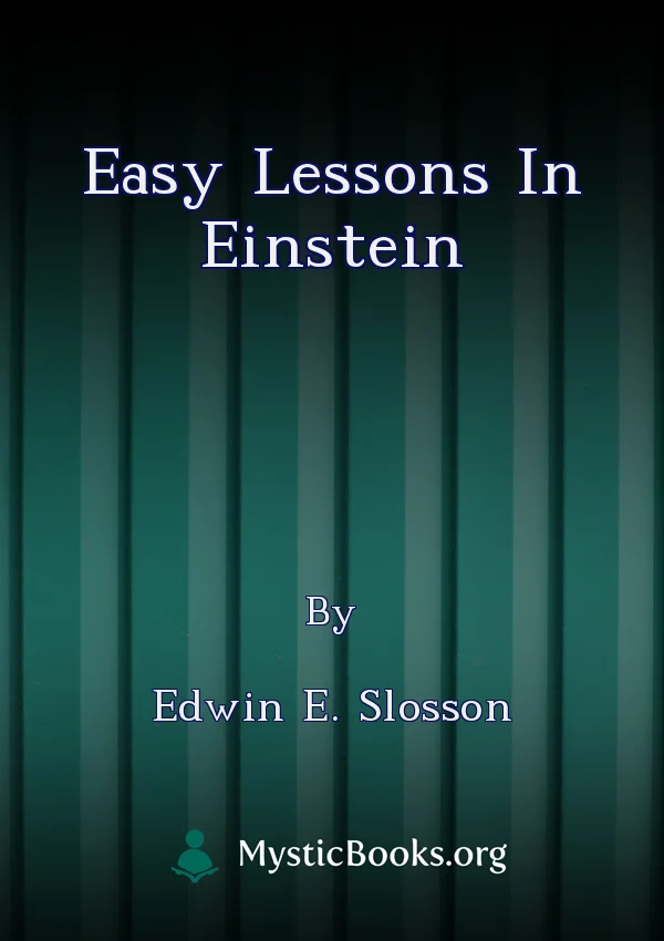 Easy Lessons In Einstein