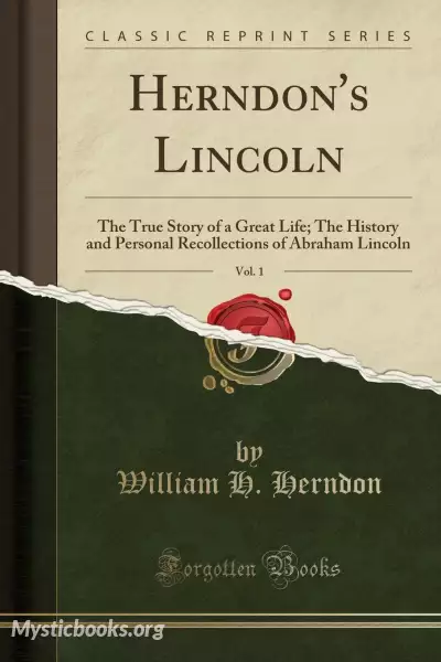 Cover of Book 'Herndon's Lincoln '