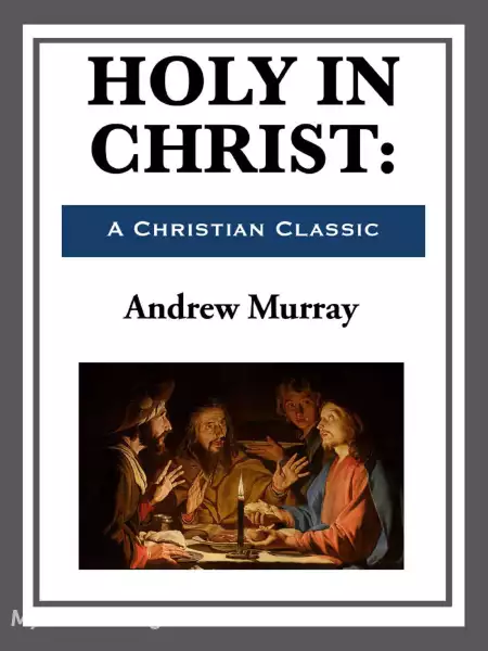 Cover of Book 'Holy in Christ '