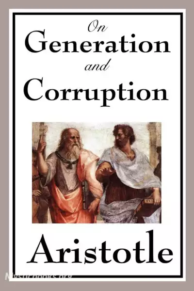 Cover of Book 'On Generation and Corruption '
