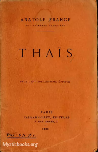 Cover of Book 'Thais '