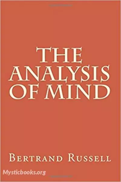 Cover of Book 'The Analysis of Mind'