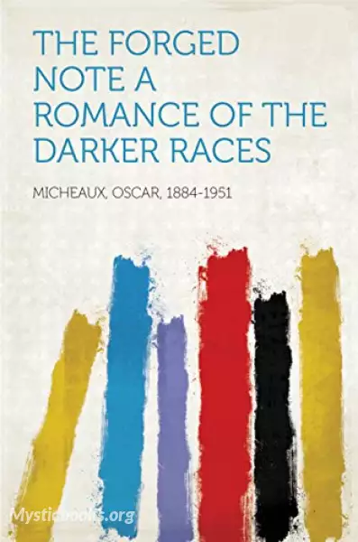 Book Cover of The Forged Note: A Romance of the Darker Races