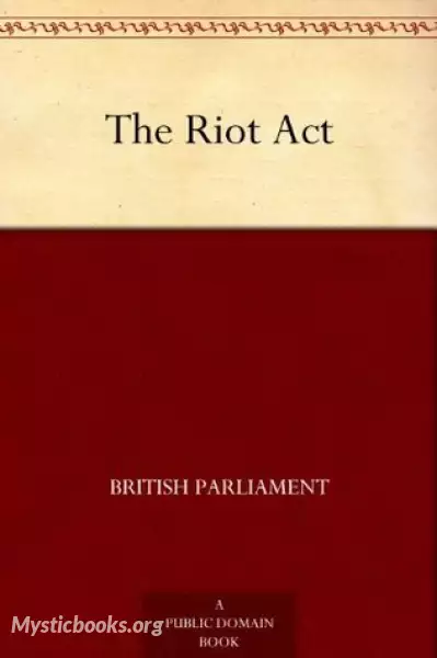Book Cover of The Riot Act