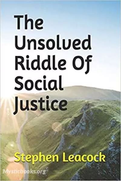 Cover of Book 'The Unsolved Riddle of Social Justice'