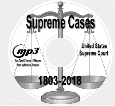 Book Cover of A Collection of Supreme Court Opinions: 1803-2018