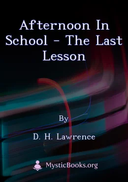 Afternoon in School - the last lesson Cover image