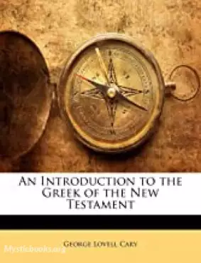 Book Cover of An Introduction to the Greek of the New Testament