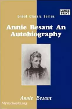 Book Cover of Annie Besant: An Autobiography