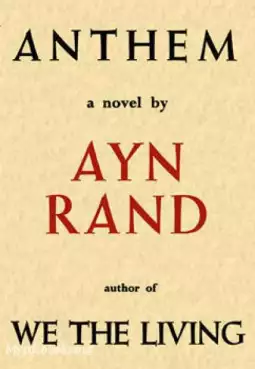 Book Cover of Anthem By Ayn Rand