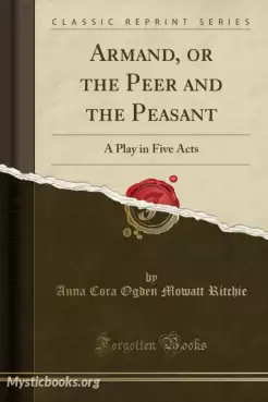 Book Cover of Armand; or The Peer and The Peasant 