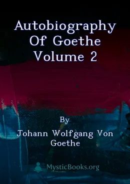 Autobiography of Goethe Volume 2 Cover image