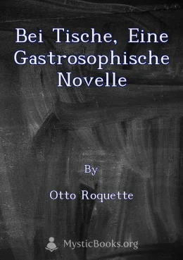 Bei Tische, Eine gastrosophische Novelle Cover image