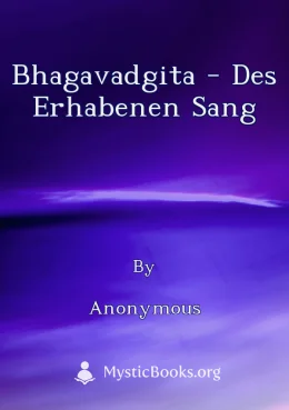 Bhagavadgita - des Erhabenen Sang Cover image