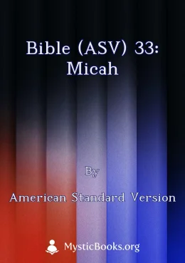 Bible (ASV) 33: Micah Cover image