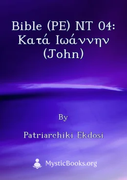 Bible (PE) NT 04: Κατά Ιωάννην (John) Cover image