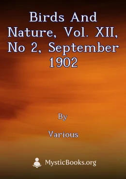 Birds and Nature, Vol. XII, No 2, September 1902 Cover image