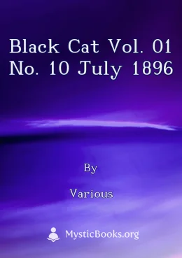Black Cat Vol. 01 No. 10 July 1896 Cover image