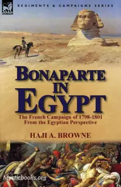 Book Cover of Bonaparte in Egypt and the Egyptians of Today 