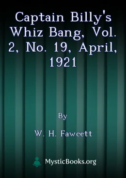 Captain Billy's Whiz Bang, Vol. 2, No. 19, April, 1921 Cover image