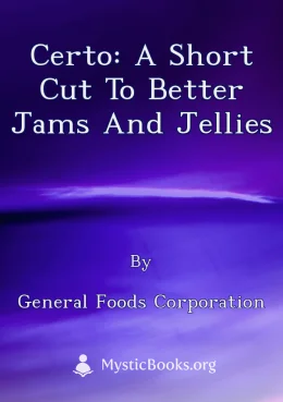 Certo: A Short Cut to Better Jams and Jellies Cover image