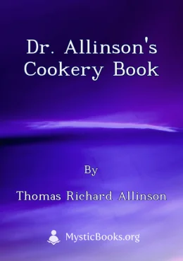 Dr. Allinson's cookery book Cover image