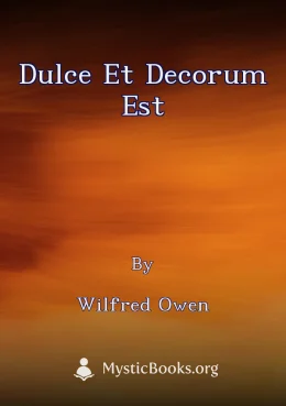 Dulce et Decorum Est Cover image