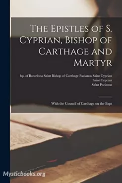 Epistles of Cyprian Cover image