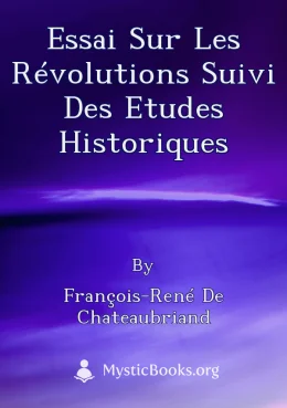 Essai sur les révolutions suivi des Etudes historiques Cover image