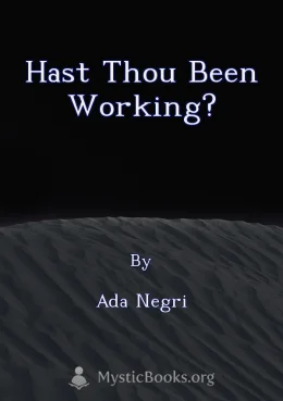 Hast Thou been working? Cover image