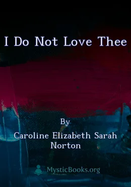 I Do Not Love Thee Cover image