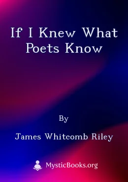 If I knew What Poets Know Cover image