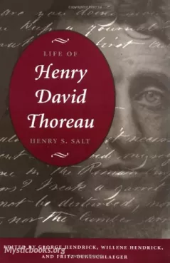 Life of Henry David Thoreau Cover image