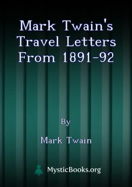 Mark Twain's Travel Letters from 1891-92 Cover image
