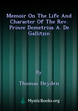 Memoir on the Life and Character of the Rev. Prince Demetrius A. de Gallitzin Cover image