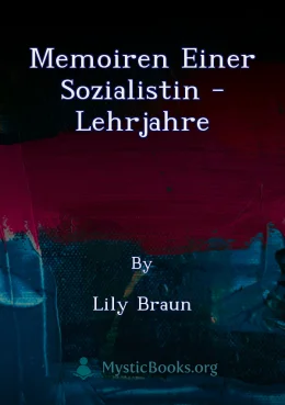 Memoiren einer Sozialistin - Lehrjahre Cover image