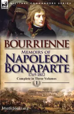 Book Cover of Memoirs of Napoleon, Vol. 1 