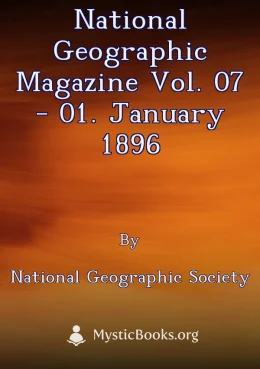 National Geographic Magazine Vol. 07 - 01. January 1896 Cover image