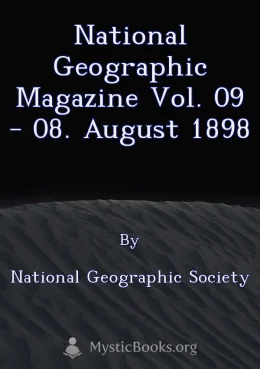 National Geographic Magazine Vol. 09 - 08. August 1898 Cover image