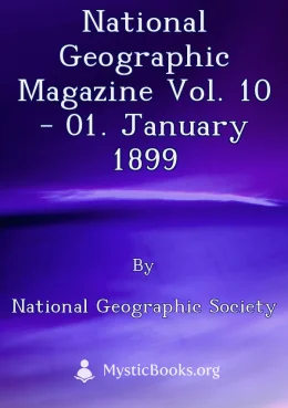 National Geographic Magazine Vol. 10 - 01. January 1899 Cover image