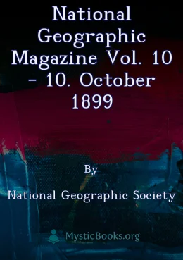 National Geographic Magazine Vol. 10 - 10. October 1899 Cover image