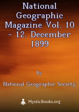 National Geographic Magazine Vol. 10 - 12. December 1899 Cover image