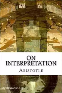 Book Cover of On Interpretation