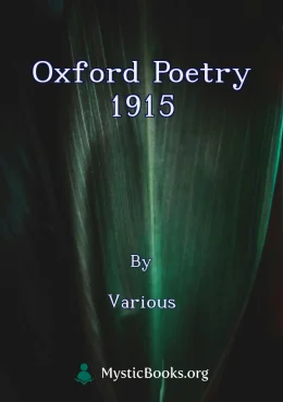 Oxford Poetry 1915 Cover image