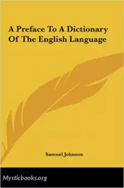 Book Cover of  Plan and Preface to a Dictionary of English