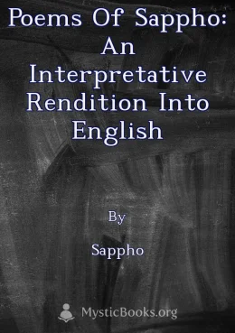 Poems of Sappho: An Interpretative Rendition into English Cover image