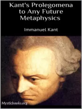 Book Cover of Prolegomena to Any Future Metaphysics