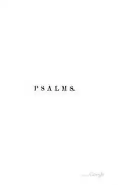 Book Cover of Psalms