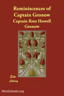 Book Cover of Reminiscences of Captain Gronow 